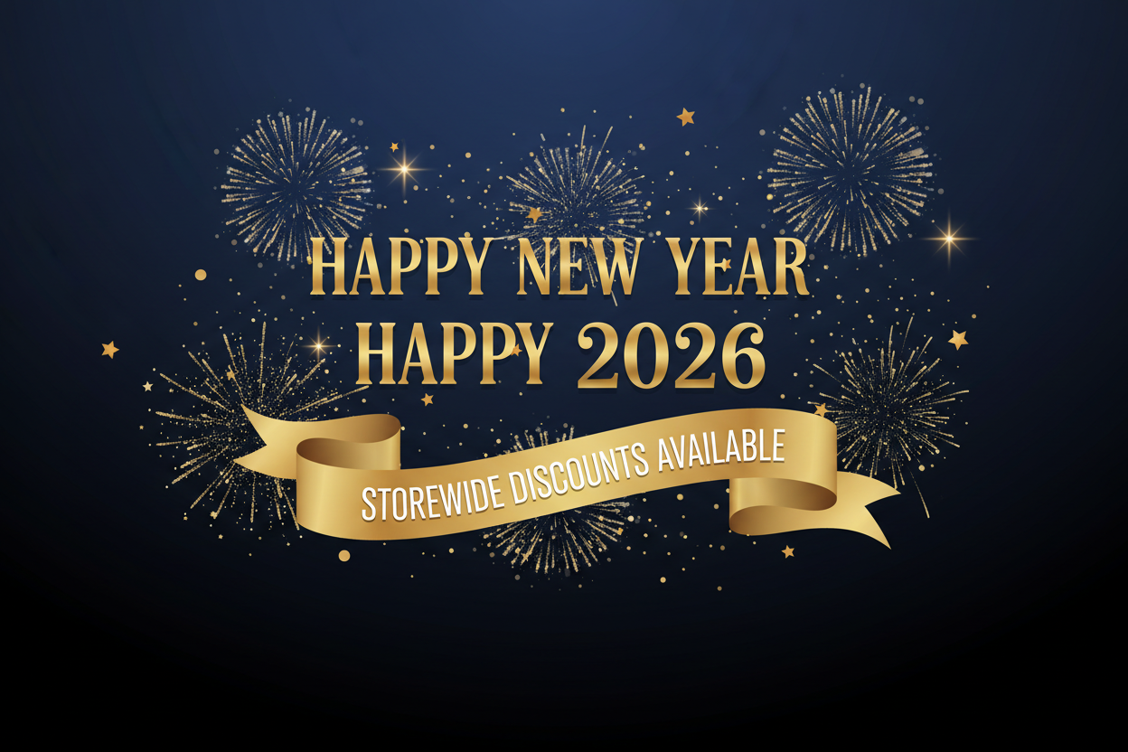 Happy New Year 2026 Desktop Banner